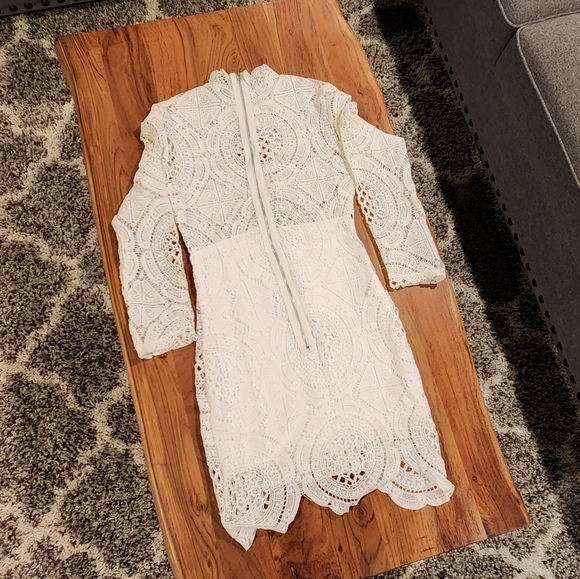 Lace Dress Long Sleeve - Picture 6 of 6